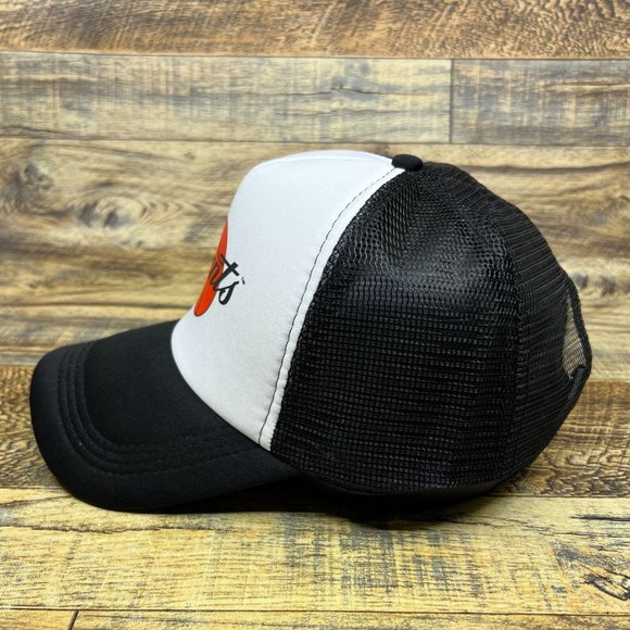San Fransisco Giants Mens Trucker Hat Black Snapback 1973 Vintage Logo Ball Cap - Picture 4 of 8
